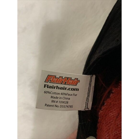 Nebraska Cornhuskers Cap Spiky Hair Adults One Size Orange Red Hat - Picture 8 of 8